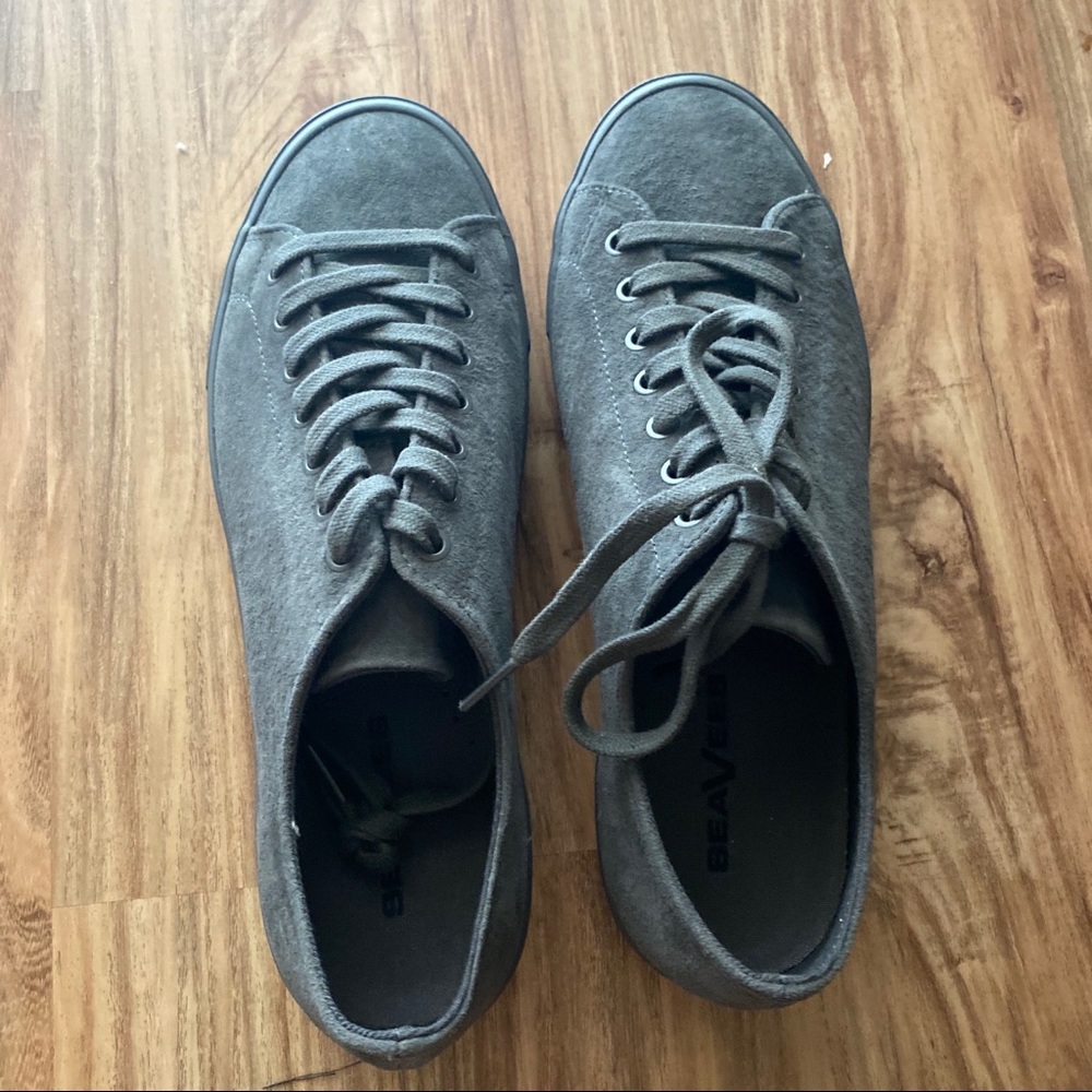 Seavees Grey Wilder Suede Sneakers 11